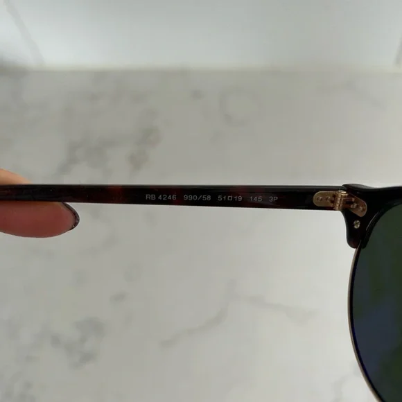 Ray-Ban Tortoise Shell Sunglasses - Picture 4 of 6